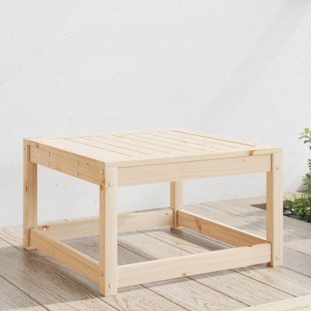 vidaXL Poggiapiedi da Giardino in Legno Massello di Pino