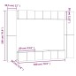 Set Mobili Porta TV 10 pz Rovere Marrone in Legno Multistrato Set Mobili Porta TV 10 pz Rovere Marrone in Legno Multistrato