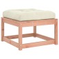 vidaXL Poggiapiedi da Giardino con Cuscino Legno Massello di Douglas vidaXL Poggiapiedi da Giardino con Cuscino Legno Massello di Douglas
