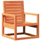 vidaXL Sedia da Giardino Marrone Cera 57,5x63x76cm Legno Massello Pino vidaXL Sedia da Giardino Marrone Cera 57,5x63x76cm Legno Massello Pino