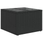 vidaXL Set Divani da Giardino con Cuscini 8 pz Nero in Polyrattan vidaXL Set Divani da Giardino con Cuscini 8 pz Nero in Polyrattan