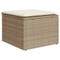 vidaXL Set Divani da Giardino 7 pz con Cuscini Beige in Polyrattan vidaXL Set Divani da Giardino 7 pz con Cuscini Beige in Polyrattan