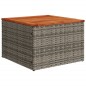 vidaXL Set Divano da Giardino 10 pz con Cuscini Grigio in Polyrattan vidaXL Set Divano da Giardino 10 pz con Cuscini Grigio in Polyrattan