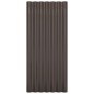 Pannelli Tetto 12pz Acciaio Verniciato Polvere Marrone 80x36 cm Pannelli Tetto 12pz Acciaio Verniciato Polvere Marrone 80x36 cm