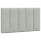 vidaXL Letto con Materasso Grigio Chiaro 80x200 cm in Velluto vidaXL Letto con Materasso Grigio Chiaro 80x200 cm in Velluto
