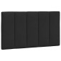 vidaXL Letto con Materasso Nero 90x200 cm in Velluto