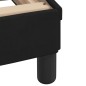 vidaXL Letto con Materasso Nero 90x200 cm in Velluto