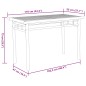 vidaXL Set da Pranzo da Giardino 5 pz in Bambù vidaXL Set da Pranzo da Giardino 5 pz in Bambù