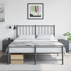 vidaXL Comodini 2 pz Antracite 34,5x39x44 cm in Acciaio
