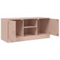 vidaXL Mobile Porta TV Rosa 99x39x44 cm in Acciaio vidaXL Mobile Porta TV Rosa 99x39x44 cm in Acciaio