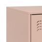 vidaXL Mobile Porta TV Rosa 99x39x44 cm in Acciaio vidaXL Mobile Porta TV Rosa 99x39x44 cm in Acciaio