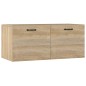 Armadietto a Muro Rovere Sonoma 80x35x36,5 cm Legno Multistrato Armadietto a Muro Rovere Sonoma 80x35x36,5 cm Legno Multistrato