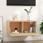 Armadietto a Muro Rovere Sonoma 80x35x36,5 cm Legno Multistrato Armadietto a Muro Rovere Sonoma 80x35x36,5 cm Legno Multistrato