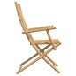 vidaXL Sedie da Giardino Pieghevoli 6 pz 53x66x99 cm in Bambù vidaXL Sedie da Giardino Pieghevoli 6 pz 53x66x99 cm in Bambù