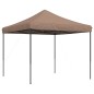 vidaXL Tenda da Festa Pieghevole Pop-Up Marrone 292x292x315 cm vidaXL Tenda da Festa Pieghevole Pop-Up Marrone 292x292x315 cm