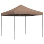 vidaXL Tenda da Festa Pieghevole Pop-Up Marrone 292x292x315 cm vidaXL Tenda da Festa Pieghevole Pop-Up Marrone 292x292x315 cm