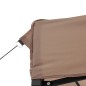 vidaXL Tenda da Festa Pieghevole Pop-Up Marrone 292x292x315 cm vidaXL Tenda da Festa Pieghevole Pop-Up Marrone 292x292x315 cm