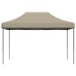 vidaXL Tenda da Festa Pieghevole Pop-Up Tortora 410x279x315 cm vidaXL Tenda da Festa Pieghevole Pop-Up Tortora 410x279x315 cm