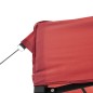 vidaXL Tenda da Festa Pieghevole Pop-Up Bordò 200x200x306 cm vidaXL Tenda da Festa Pieghevole Pop-Up Bordò 200x200x306 cm