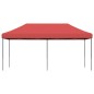 vidaXL Tenda da Festa Pieghevole Pop-Up Bordò 580x292x315 cm vidaXL Tenda da Festa Pieghevole Pop-Up Bordò 580x292x315 cm