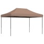 vidaXL Tenda da Festa Pieghevole Pop-Up Marrone 440x292x315 cm vidaXL Tenda da Festa Pieghevole Pop-Up Marrone 440x292x315 cm