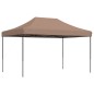 vidaXL Tenda da Festa Pieghevole Pop-Up Marrone 440x292x315 cm vidaXL Tenda da Festa Pieghevole Pop-Up Marrone 440x292x315 cm