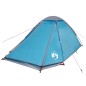vidaXL Tenda da Campeggio a Cupola per 4 Persone Blu Impermeabile vidaXL Tenda da Campeggio a Cupola per 4 Persone Blu Impermeabile