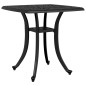 vidaXL Tavolo da Giardino Nero 53x53x53 cm in Alluminio Pressofuso vidaXL Tavolo da Giardino Nero 53x53x53 cm in Alluminio Pressofuso