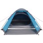 vidaXL Tenda da Campeggio a Cupola per 2 Persone Blu Impermeabile vidaXL Tenda da Campeggio a Cupola per 2 Persone Blu Impermeabile
