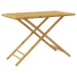 vidaXL Tavolo da Giardino Pieghevole 110x55x75 cm in Bambù vidaXL Tavolo da Giardino Pieghevole 110x55x75 cm in Bambù