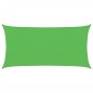 vidaXL Vela Parasole 160 g/m² Rettangolare Verde Chiaro 2x3,5 m HDPE