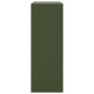 vidaXL Credenza Verde Oliva 67x39x107 cm in Acciaio vidaXL Credenza Verde Oliva 67x39x107 cm in Acciaio