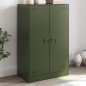 vidaXL Credenza Verde Oliva 67x39x107 cm in Acciaio vidaXL Credenza Verde Oliva 67x39x107 cm in Acciaio