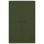vidaXL Credenza Verde Oliva 67x39x107 cm in Acciaio vidaXL Credenza Verde Oliva 67x39x107 cm in Acciaio