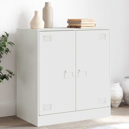 vidaXL Credenza Rosa 67x39x73 cm in Acciaio