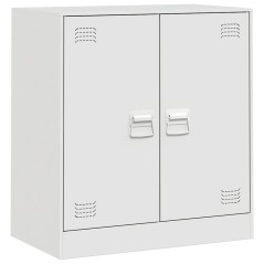 vidaXL Credenza Rosa 67x39x73 cm in Acciaio
