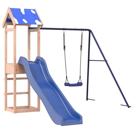 vidaXL Set da Gioco da Esterno in Legno Massello di Douglas