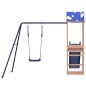 vidaXL Set da Gioco da Esterno in Legno Massello di Douglas vidaXL Set da Gioco da Esterno in Legno Massello di Douglas