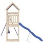 vidaXL Set da Gioco da Esterno in Legno Massello di Pino vidaXL Set da Gioco da Esterno in Legno Massello di Pino