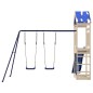 vidaXL Set da Gioco da Esterno in Legno Massello di Pino vidaXL Set da Gioco da Esterno in Legno Massello di Pino
