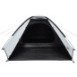 vidaXL Tenda Campeggio a Cupola 4 Persone Bianca Tessuto Impermeabile vidaXL Tenda Campeggio a Cupola 4 Persone Bianca Tessuto Impermeabile