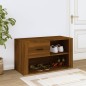 Scarpiera Rovere Marrone 80x35x45 cm in Legno Multistrato Scarpiera Rovere Marrone 80x35x45 cm in Legno Multistrato