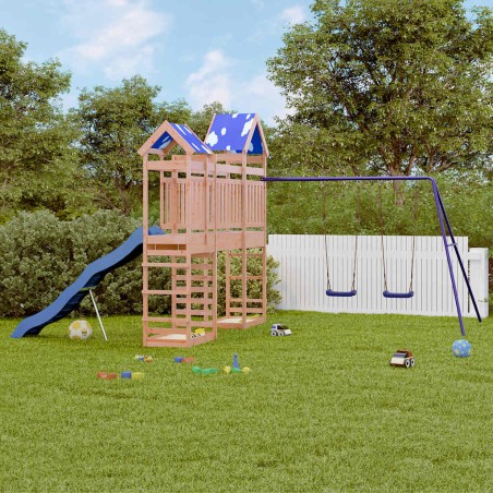 vidaXL Set da Gioco da Esterno in Legno Massello di Douglas