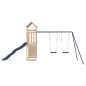 vidaXL Set da Gioco da Esterno in Legno Massello di Pino vidaXL Set da Gioco da Esterno in Legno Massello di Pino