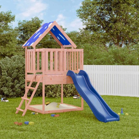 vidaXL Set da Gioco da Esterno in Legno Massello di Douglas