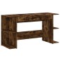 vidaXL Scrivania Rovere Fumo 140x50x75 cm in Legno Multistrato vidaXL Scrivania Rovere Fumo 140x50x75 cm in Legno Multistrato
