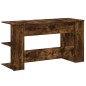 vidaXL Scrivania Rovere Fumo 140x50x75 cm in Legno Multistrato vidaXL Scrivania Rovere Fumo 140x50x75 cm in Legno Multistrato