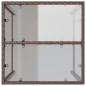 vidaXL Tavolo da Bar da Esterno Marrone 70x70x110 cm in Polyrattan vidaXL Tavolo da Bar da Esterno Marrone 70x70x110 cm in Polyrattan
