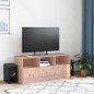vidaXL Mobile Porta TV Rosa 99x39x44 cm in Acciaio vidaXL Mobile Porta TV Rosa 99x39x44 cm in Acciaio