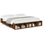 vidaXL Giroletto Rovere Fumo 200x200 cm in Legno Multistrato vidaXL Giroletto Rovere Fumo 200x200 cm in Legno Multistrato